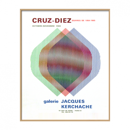 Cruz-Diez Afiche