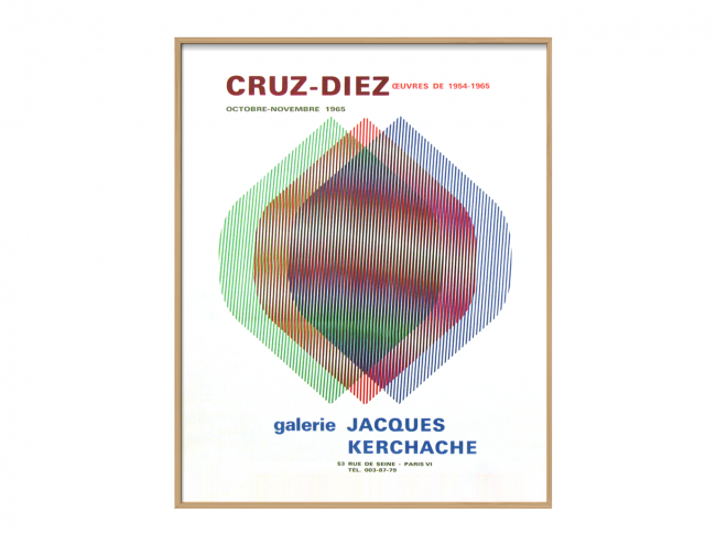 Cruz-Diez Afiche